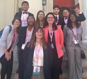 Youth and Government group photo