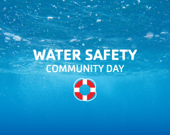 Water safety community day blog header