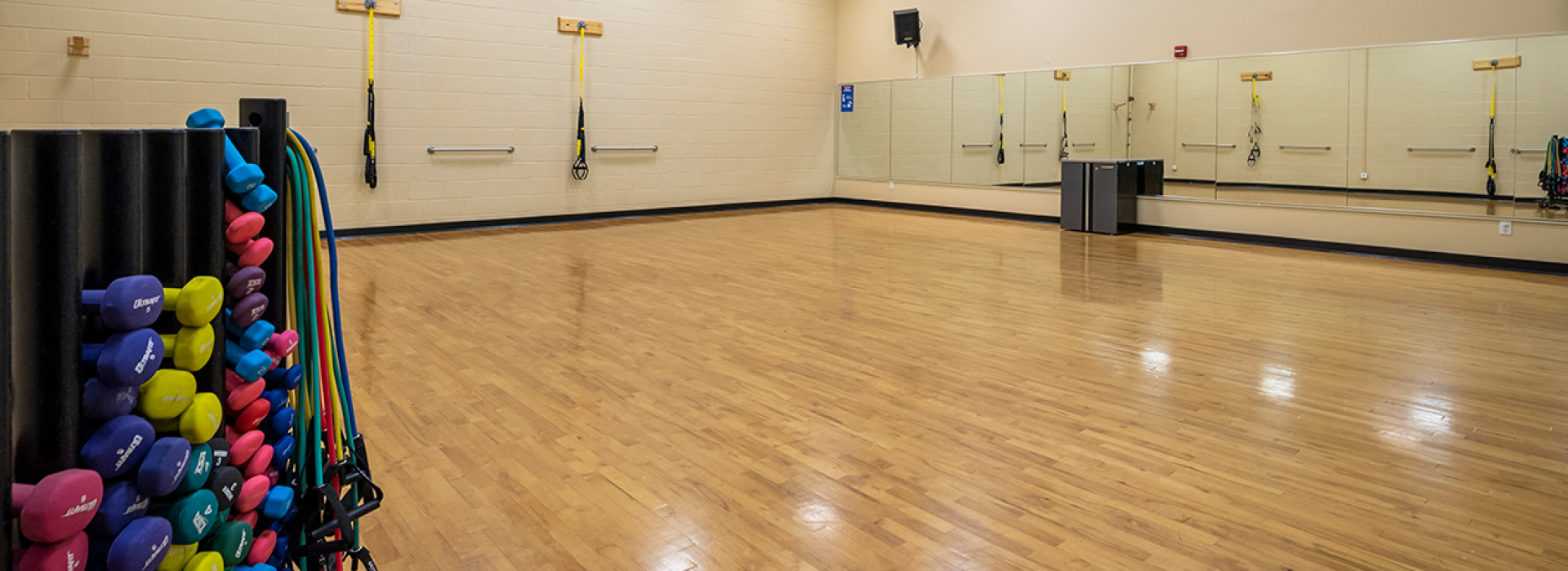 Group exercise room